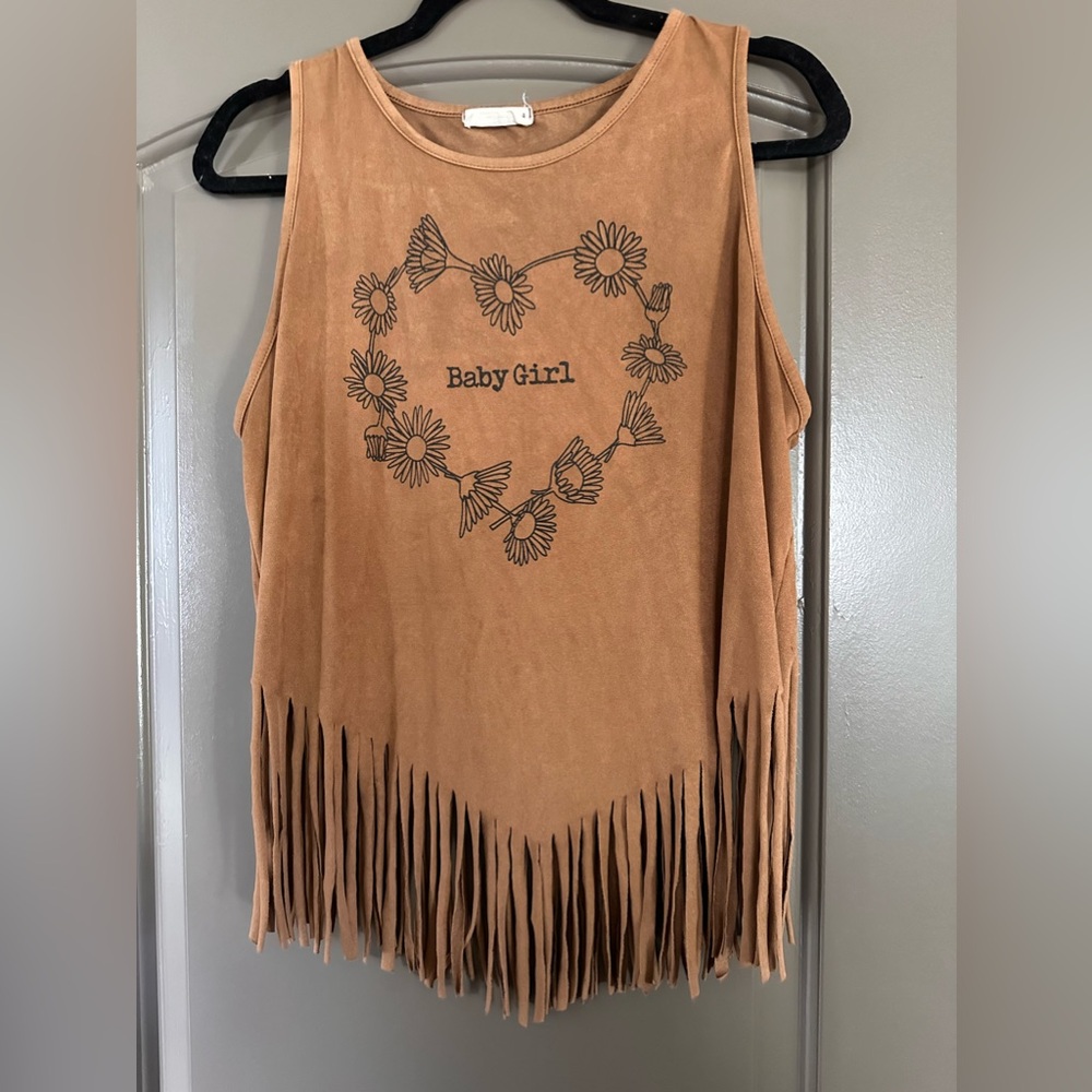 🌙 moonchild baby girl sleeveless shirt